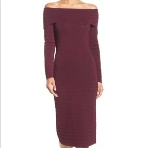 Eliza J Bandage Midi Dress